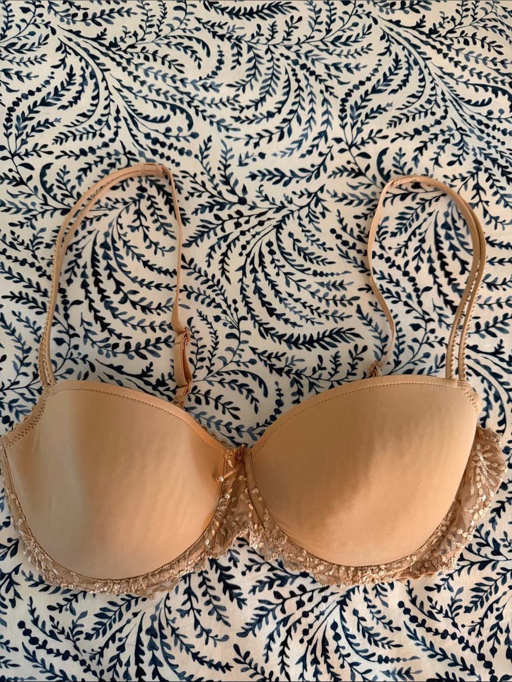 Marie Jo Nude Lace-Trim T-Shirt Bra